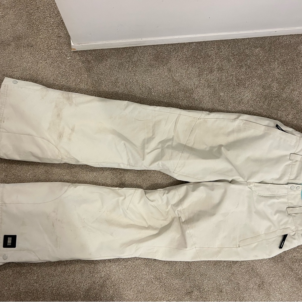 Women’s White Snowpants
